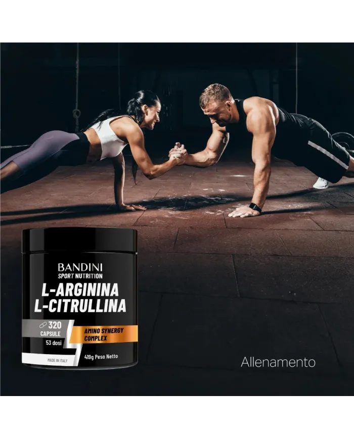L-Arginina + L-Citrullina - 320 capsule